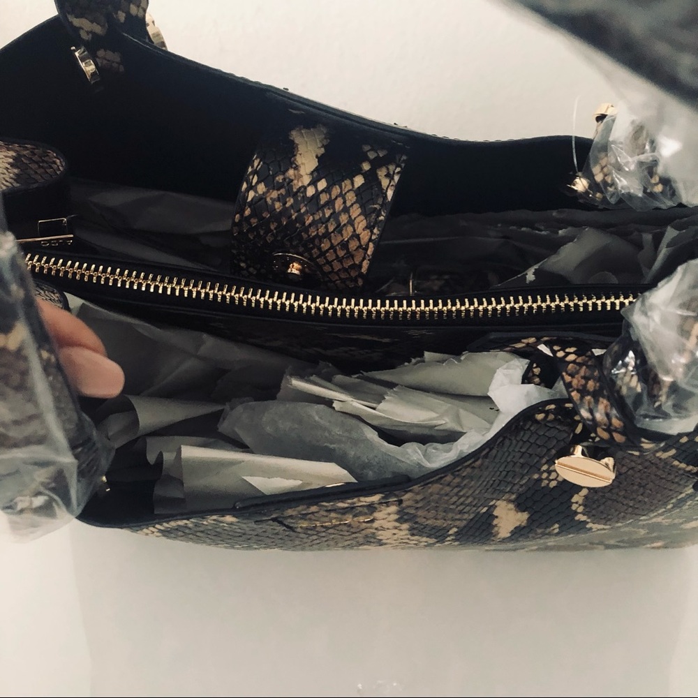 ALDO SNAKE PRINT BAG - Picture 4 of 7